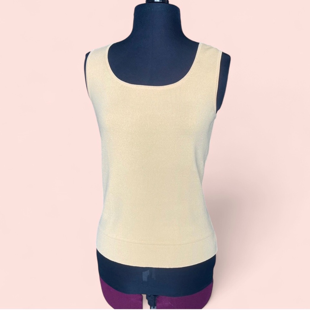 Talbots Yellow Tank Top